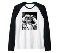 Mark E Smith El Cantante de otoño en Vivo por Martin O'Neill Camiseta Manga Raglan
