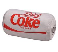 Mark Feldstein & Associates Coca Cola Diet Coke Can - Almohada clásica de Felpa Bordada, Color Gris, 13 Pulgadas