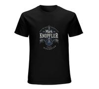 Mark Knopfler Guitar Tour Men's Black T-Shirt Unisex tee Shirt XL