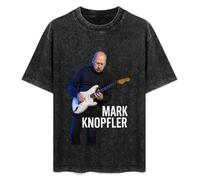 Mark Knopfler Tour 2015 Mens Black T-Shirt S