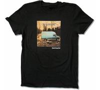 Mark Knopfler Van Tour 2013 tee Round Neck Unisex Tops Men's 100% Cotton Short Sleeve T Shirts Black L