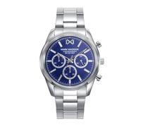 Mark Maddox Reloj para Hombre Multifunción con Pulsera de Acero y Caja de Color Azul HM0151-37