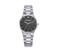 Mark Maddox MM1031-57 - Reloj Mujer Analógico Tres Agujas 31mm, Caja y Brazalete de Acero, Esfera Negra, WR 50m