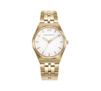 Mark Maddox Reloj Mujer - Colección Marais Ref. MM0141-07, Caja y Brazalete de Acero IP Dorado, Esfera Blanca con Índices Dorados, Movimiento de Cuarzo - Diseño Clásico y Elegante