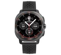 Mark Maddox Smart HS2008-50 - Smartwatch Unisex Negro, Correa de Goma Transpirable con Hebilla, GPS en App, Llamadas Desde el Reloj, Control de Estrés y Ritmo Cardíaco, Colección Smart Now