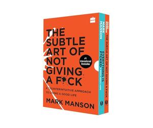 Mark Manson Box Set - The Subtle Art of Not Giving a Fck & Everything Is Fcked (2-Book Box Set)