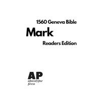 Mark Readers Edition - 1560 Geneva Bible