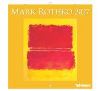 Mark Rothko 2027: Wandkalender 30x30 cm (30x60 cm geöffnet), Kunstkalender mit Meisterwerken des abstrakten Expressionismus