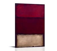 Mark Rothko - Pósteres impermeables para pared, impresión en casa, a prueba de humedad, fácil de instalar y resistente a la decoloración, estilo marco, 20 x 30 cm