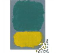 Mark Rothko Puzzle De Madera, Rompecabezas Pinturaarte Adultos, Museo Rompecabezas Imposible, Puzzles Cuadros Famosos del Mundo, Ejercitar La Lógica Y La Coordinación Sensorial 1000 Piezas