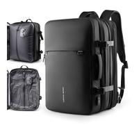 MARK RYDEN Mochila de negocios extensible 20L-35L tejido hidrófobo para portátil de 17,3 pulgadas, antirrobo, mochila de equipaje de mano probada en vuelo para viajes de fin de semana, Sellado al