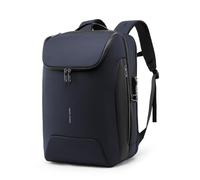 MARK RYDEN Mochila espaciosa adecuada para portátiles de 16 pulgadas, con doble cerradura TSA y dos puertos de carga (USB-A y USB-C), azul