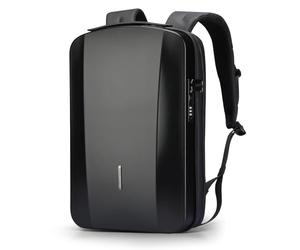 MARK RYDEN Mochila rígida con protección antirrobo, candado TSA para aduanas, estructura rígida curvada, resistente al agua y a los arañazos, bolsa de viaje para portátiles de 15,6 pulgadas