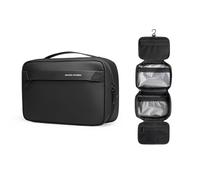 MARK RYDEN Neceser grande resistente al agua para hombre, organizador de viaje de tamaño familiar (26,9 cm de largo x 17,0 cm de ancho) | Kit de afeitado y bolsa de maquillaje con bolsillos