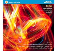 Mark Simpson - Prism. Musique anglaise pour clarinette et piano.