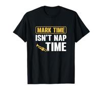 Mark Time no es Hora de la Siesta Funny Marching Band Directores Musicales Camiseta