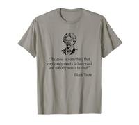 Mark Twain Camisa Mark Twain What A Classic Book Is Quote Camiseta