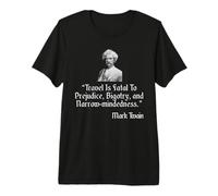 Mark Twain Camisa Travel Is Fatal To Prejudice Cita Camiseta Premium