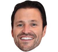 Mark Wright (Stubble) Big Head. Máscara más grande que la vida.