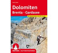 Mark Zahel Dolomiten - Brenta - Gardasee: 80 Klettersteige mit GPS (Tapa blanda)