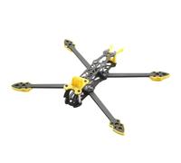 Mark4 Mark 4 7 pulgadas 295mm 5mm espesor del brazo 3K Marco de cuadricóptero de carbono for 7 FPV Freestyle RC Racing Drone Kit(With Yellow Print)