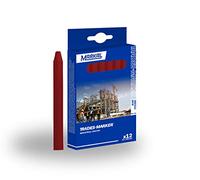 MARKAL 44010300 FM.120 - Lote de tizas, 12 unidades, color rojo