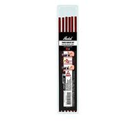 Markal 96265 trades-marker Dry minas para rotulador, rojo (Pack de 6)