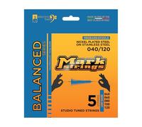 Markbass Balanced Series Strings 40/120 - Juego de cuerdas para bajo de 5 cuerdas