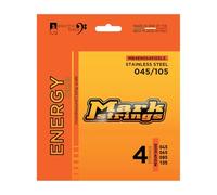 Markbass Energy Series 45/105 - Bass electric stainless steel - Juego de cuerdas para bajo de 4 cuerdas