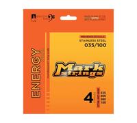 Markbass Energy Series Strings 4s 35-100 - Juego de cuerdas para bajo de 4 cuerdas