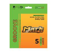 Markbass Groove Series Strings 40/120 - Juego de cuerdas para bajo de 5 cuerdas