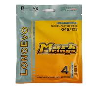 Markbass Longevo Nickel Plated Steel - Nano film shieled - 45/105 Cordera para bajo de 4 cuerdas