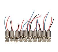 MARKELL 10 Piezas Mini Motor De La Vibración Sin Cable De Teléfono Celular Vibrador 4x8Mm DC 1.5-3V RC Juguetes