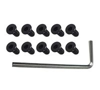 MARKELL 10 piezas Scooter manillar rueda delantera tubo tornillos con piezas hexagonales Kits para M365 Es2