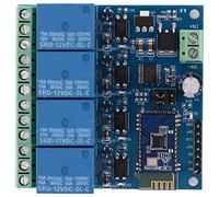 MARKELL 12V 4CH Control remoto interruptor Bluetooth Relé para Android Mobile Motor Luz LED DIY Kit Electronic