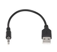 MARKELL 3.5mm Clavija Jack de Audio AUX a USB 2.0 Macho Cable del Cargador Cable Adaptador para MP3 del Coche, 038609