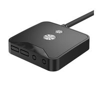 MARKELL Interruptor de alimentación para ordenador de sobremesa, fuente de alimentación externa para host PC, interruptor de botón de encendido/apagado, puerto USB, fácil de instalar, fácil de usar