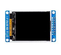 MARKELL Módulo de pantalla LCD de 1.8 pulgadas a todo color 128 x 160 RGB SPI TFT LCD módulo ST7735S 3.3V Reemplazo de fuente de alimentación OLED
