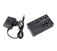 MARKELL Preamplificador de Auriculares Ma400 Preamplificador de MicróFono Preamplificador de Auriculares Mezclador de Monitor Personal, Enchufe EU