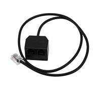 MARKELL Rj9 4P4C Macho a Doble Puerto Hembra Conector Adaptador De Teléfono Cable Cable Extensión del Cable