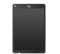 MARKELL Temporada Escolar Tableta de Escritura Fina de 12 Pulgadas ElectróNica Borrable a Mano Pintura Graffiti LCD Tableta de Dibujo, Negro