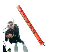 Marker Buoy - Signal Buoy | Dive Flag Buoy | Inflatable Signal Tube, High Visibility Signal Flag Tube With Reflective Strip, Dive Buoy, Diving Buoy - Inflatable Buoy