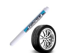 Marker di vernice per pneumatici, indicatore di pneumatici bianco - Marker di pneumatici resistenti alle intemperie riflettenti - Multipurpury Automotive Marking Pencil per l'uso commerciale d