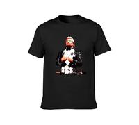 Marker Ted DiBiase Million Dollar Man Wrestling Unisex 100% Cotton Short-Sleeve T-Shirts Black XXXL