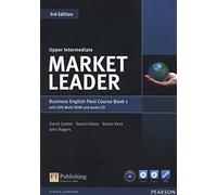 MARKET LEADER UPPER INTERMEDIATE FLEXI COURSE BOOK 1 PACK: Vol. 1