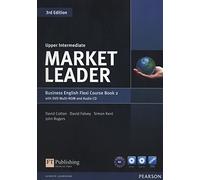 MARKET LEADER UPPER INTERMEDIATE FLEXI COURSE BOOK 2 PACK