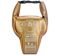 Market&YCY Bolso de la cámara SLR, para Nikon Sony Fuji Olympus pentax Canon SLR DSLR con Lente 18-55mm, Longitud de la cámara y Lente Menos de 21 cm / 8.2"（Golden S）