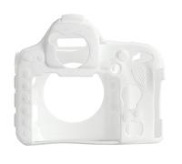 Market&YCY D850 Caja de la Vivienda de la cámara, Cubierta de la Caja de la cámara de la Goma de Silicona Profesional Desmontable Protectora, para Nikon D850 - Blanco