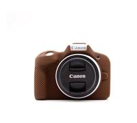 Market-YCY Funda Protectora de Silicona Blanda Ultradelgada, Cubierta Protectora de Silicona Blanda para Protección de Cámara, Adecuada para Canon EOS R50 - Café