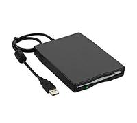 Market&YCY Unidad de Disquete USB DE 3.5" 1.44 MB FDD Unidad de Disquete Externa portátil Lector de Disquetera USB Plug and Play para PC Windows 10 8 7 Windows 98 2000 Windows XP Vista Mac - Negro